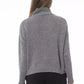 Baldinini Trend Gray Wool Women Sweater