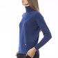 Baldinini Trend Blue Wool Women Sweater