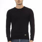 Baldinini Trend Black Wool Men Sweater