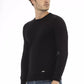 Baldinini Trend Black Wool Men Sweater