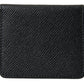 Dolce & Gabbana Elegant Leather Bifold Coin Purse Wallet