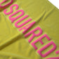 Dsquared² Sunshine Yellow Logo Beach Towel