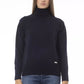 Baldinini Trend Blue Wool Women Sweater