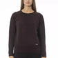 Baldinini Trend Brown Wool Women Sweater