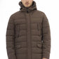 Baldinini Trend Brown Polyester Men Jacket