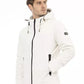 Baldinini Trend White Polyester Men Jacket