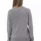 Baldinini Trend Gray Wool Women Sweater