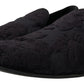 Dolce & Gabbana Exquisite Black Vintage Loafers for Men