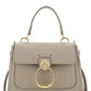 Chloé Elegant Motty Grey Calfskin Tess Handbag