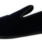 Dolce & Gabbana Elegant Blue Velvet Loafers for Men