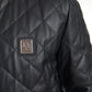 Dolce & Gabbana Elegant Black Leather Bomber Jacket