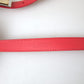 Dolce & Gabbana Elegant Red Leather Designer Belt