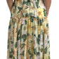 Dolce & Gabbana Elegant Silk Floral Maxi Dress