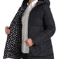 Dolce & Gabbana Black Polyester Hooded Reversible Jacket