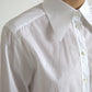 Dolce & Gabbana Elegant White Cotton Collared Top