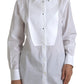 Dolce & Gabbana Elegant White Cotton Poplin Dress Shirt