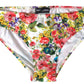 Dolce & Gabbana Multicolor Floral Bikini Bottom