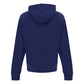 Balmain Elegant Navy Blue Monogram Hoodie