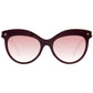 Bally Burgundy Women Sunglasses