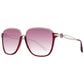 Christian Lacroix Burgundy Women Sunglasses