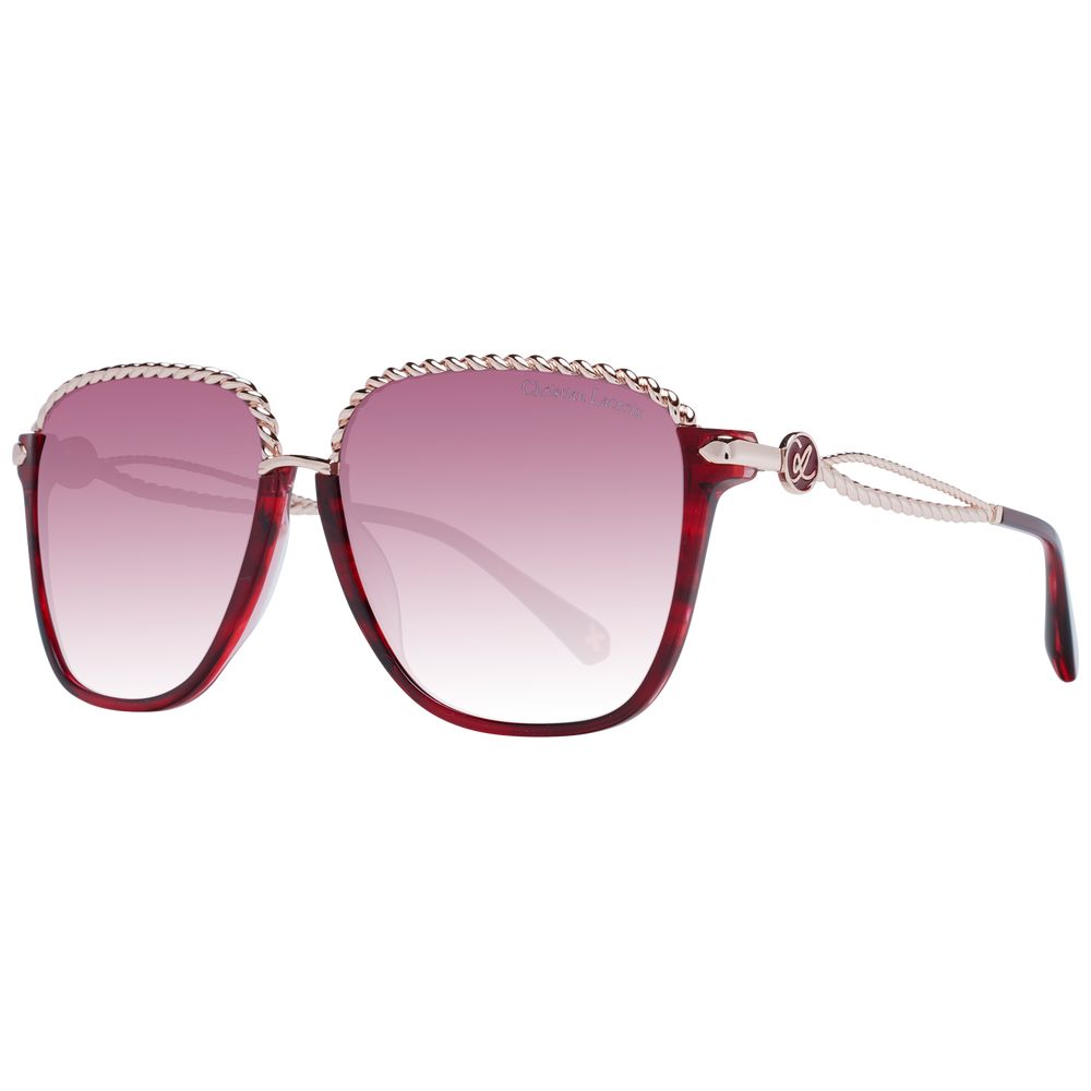 Christian Lacroix Burgundy Women Sunglasses