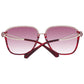 Christian Lacroix Burgundy Women Sunglasses