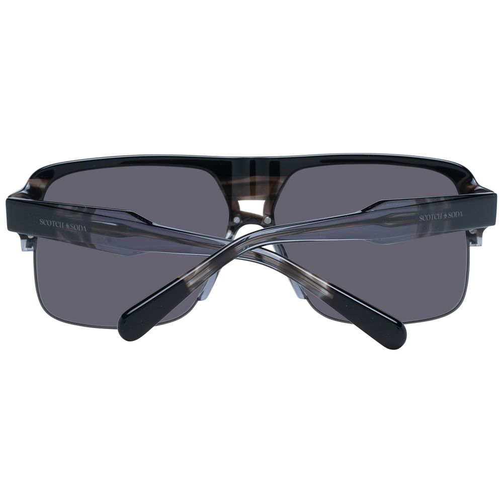 Scotch & Soda Black Men Sunglasses