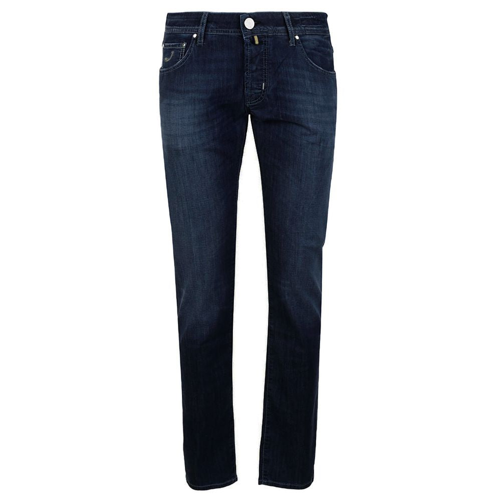 Jacob Cohen Elegant Blue Stretch Denim Jeans