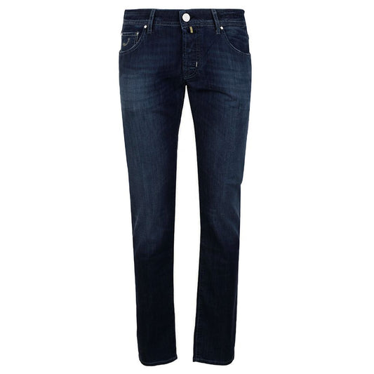 Jacob Cohen Elegant Blue Stretch Denim Jeans