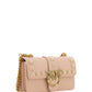 PINKO Chic Pink Cipria Mini Love Shoulder Bag