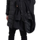 Dolce & Gabbana Elegant Black Hooded Trench Coat