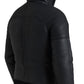 Dolce & Gabbana Elegant Black Leather Full Zip Hoodie