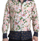 Dolce & Gabbana Elegant Slim Fit Pink Casual Shirt