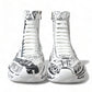 Dolce & Gabbana Daymaster Graffiti Print Mid Top Sneakers