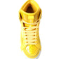 Dolce & Gabbana Chic High-Top Color-Block Sneakers