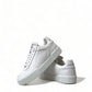 Dolce & Gabbana Elegant White Miami Lace-Up Sneakers