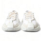 Dolce & Gabbana Elevated White NS1 Sneakers