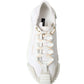 Dolce & Gabbana Elevated White NS1 Sneakers