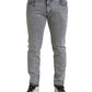 Dolce & Gabbana Elegant Skinny Cotton Denim Jeans