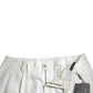 Dolce & Gabbana Elegant White Bermuda Denim Shorts