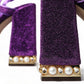 Dolce & Gabbana Regal Purple Ankle Strap Heels