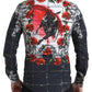 Dolce & Gabbana Floral Bull Print Casual Cotton Shirt