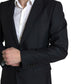 Dolce & Gabbana Elegant Black Silk Blend Martini Suit