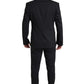 Dolce & Gabbana Exclusive Martini Black Slim Fit Suit