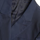 Dolce & Gabbana Elegant Dark Blue Slim Fit Designer Suit