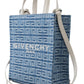 Givenchy Chic Light Blue Cotton Mini Bag