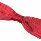 Dolce & Gabbana Elegant Polka Dot Silk Bow Tie