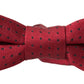 Dolce & Gabbana Elegant Polka Dot Silk Bow Tie