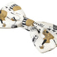 Dolce & Gabbana Chic Beige Silk Musical Bow Tie