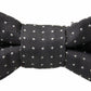 Dolce & Gabbana Elegant Silk Black Bow Tie